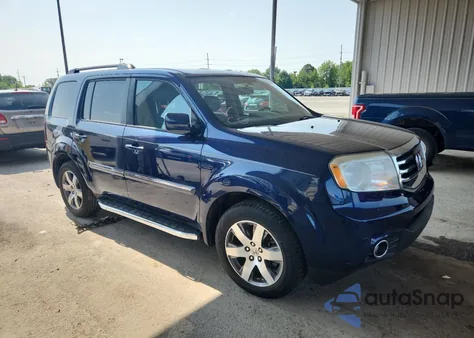 2014 Honda Pilot Touring from USA, damaged, VIN 5FNYF4H97EB051631